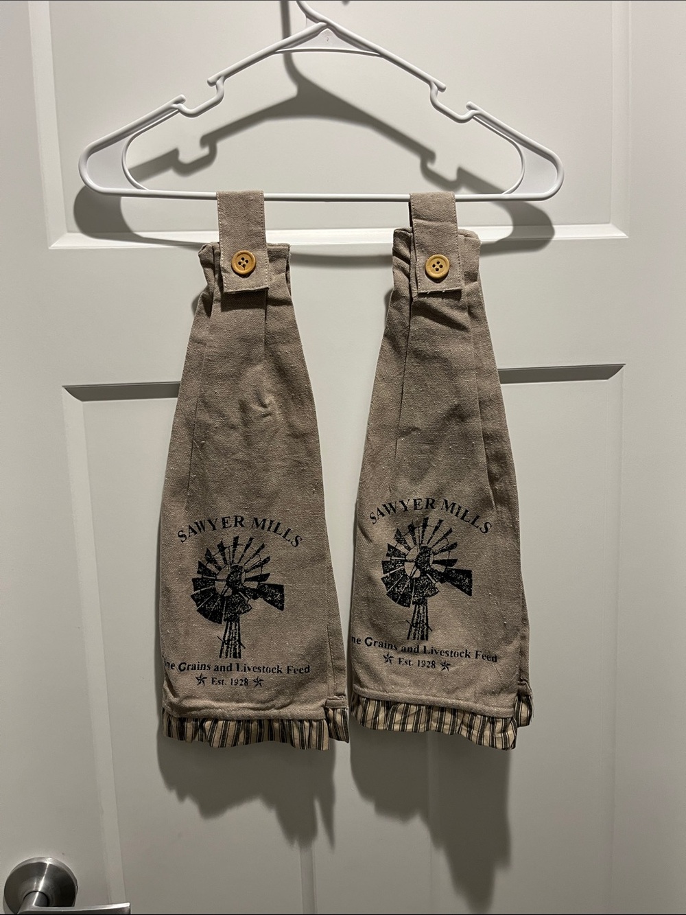 Farmhouse Hanging Towel - Set of 2